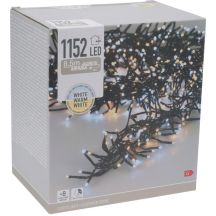 WEIHNACHTSBAUMBELEUCHTUNG LICHTERKETTE 1152 LED TIMER KALT- UND WARMWЕIß