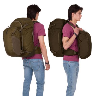 4. Thule TLPM270 Rucksack, dunkelkhaki, Reiserucksack, Polyester