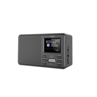 Xoro DAB 142 Tragbares Digitalradio Schwarz