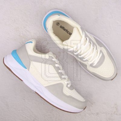 12. Atletico W ATC458B weiße Sportschuhe