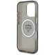 7. Guess IML Metal Mountain Logo MagSafe iPhone 16 Pro Hülle - Schwarz