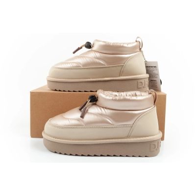 10. D.Franklin Damen-Schneestiefel, modische, gefütterte Winterstiefel