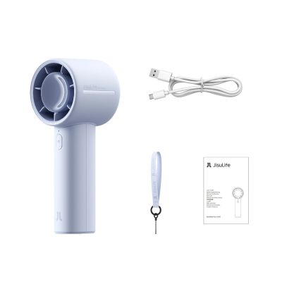 2. Jisulife Handventilator 10 4000mAh Tragbarer USB-Ventilator - Blau