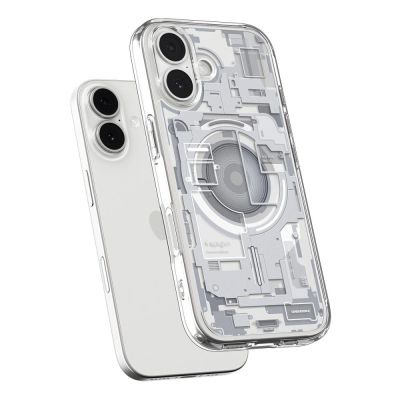 5. Spigen Ultra Hybrid MagSafe Case für iPhone 17 Zero One - Weiß