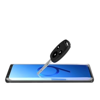 3. 3D Edge Nano Flexi Glass Hybride Flexibel Hartglas mit Rahmen für Samsung Galaxy S21+ 5G (S21 Plus 5G) schwarz