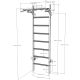 22. Turnwandbarren aus Holz und Metall mit Bank K 221B