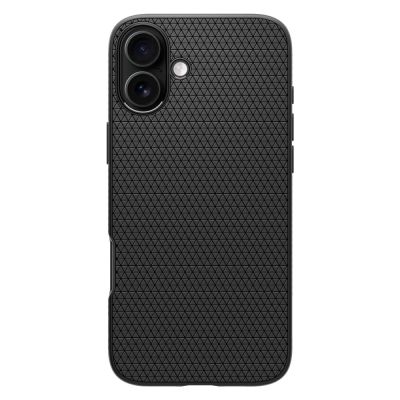 2. Spigen Liquid Air Hülle für iPhone 16 Plus – Schwarz