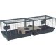 2. ZOLUX NEOLIFE CONNECT Käfig für Meerschweinchen 100 cm grau