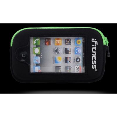 3. iFitness iPhone-Tasche OA ADP03 SCHWARZ/GRÜN IFIT-0200