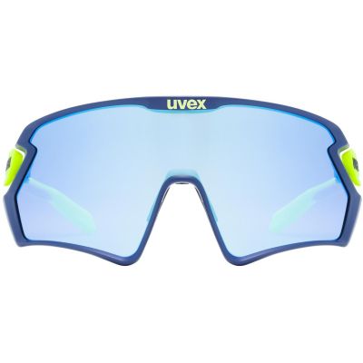 2. Uvex Sportstyle 231 2.0 Fahrradbrille – blue/yellow mat/mirror black
