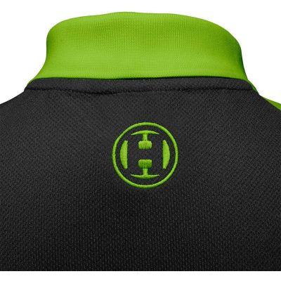 8. Harrows Rapide Poloshirt in Schwarz und Grün