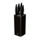 Messerblock-Set Smile SNS-6, 6-teilig, schwarz