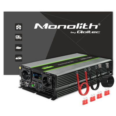 11. Monolith 3000W 6000W 24V auf 230V Sinus-LCD-Spannungswandler
