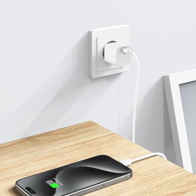 8. Wozinsky CMWCS USB-C PD 20W Wandladegerät - Weiß