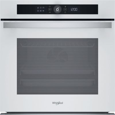 10. Einbaubackofen WHIRLPOOL WOI4S8HM2SWA weiß Hydrolyse Dampf+ SoftClose AirFry