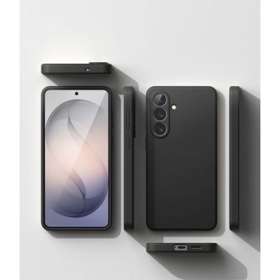 5. Ringke Silikon MagSafe Hülle für Samsung Galaxy S26+ - Schwarz