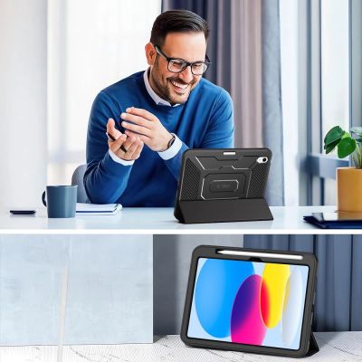 7. Tech-Protect Endurance Case für iPad 10,9" 10 / 2022 / 11" 11 / 2025 - Schwarz