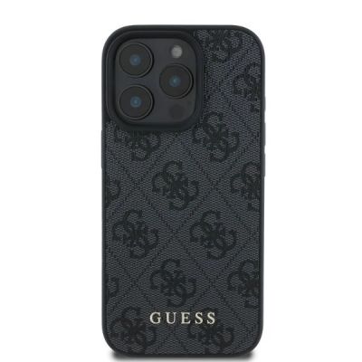 3. Guess 4G Classic Hülle für iPhone 16 Pro Max – Schwarz