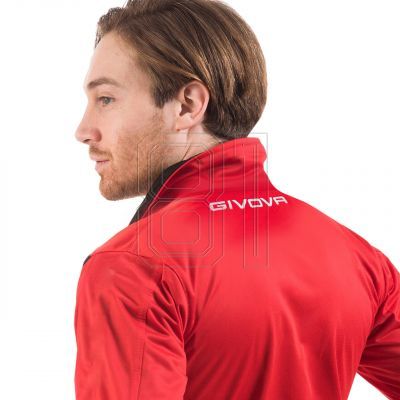 14. Givova Tuta Visa TR018 1210 Trainingsanzug Rot/Schwarz