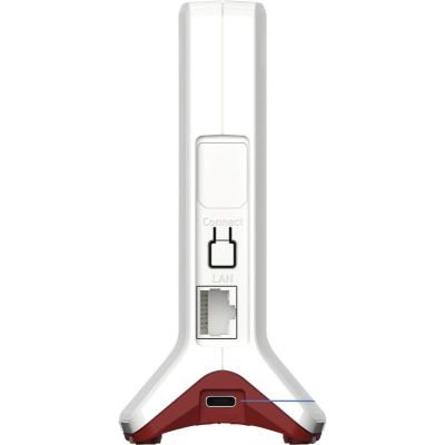 4. FRITZ! 6825 4G WLAN-Router Gigabit Ethernet Single Frequency (2,4 GHz) Weiß