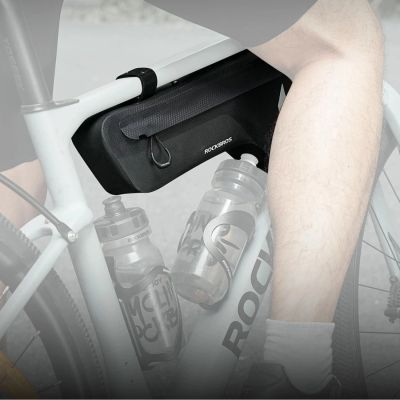 3. Rockbros AS-152 Unterrohrtasche – Wasserdicht, Schwarz