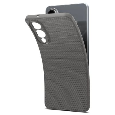 7. Spigen Liquid Air Case für Samsung Galaxy S25 Edge - Grau