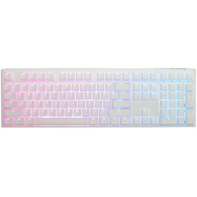 2. Ducky One 3 RGB Gaming-Tastatur USB QWERTY US Englisch Weiß