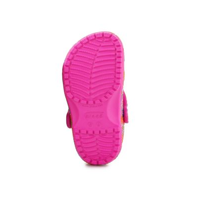 5. Crocs Classic Hyper Real Clog Jr 208451-90H Flip-Flops