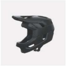 POC Otocon Endurohelm - Uranium Black Matt Größe M