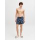 4. Jack&Jones Herren-Badeshorts JPSTMAUI SHELL AOP SWIM SHORTS REG 12291808 PAGEENT BLUE