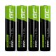 2. GREEN CELL BATTERIEN 4X AAA R3 800mAh