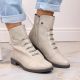 7. Jezzi W JEZ52K glänzende isolierte Stiefeletten