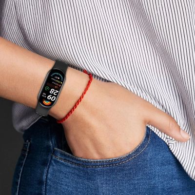 3. Tech-Protect IconBand Air Strap für Xiaomi Smart Band 8 / 9 / 10 / NFC - Schwarz und Rot