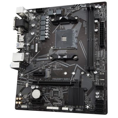 7. GIGABYTE A520M S2H Mainboard AMD A520 Sockel AM4 Micro-ATX