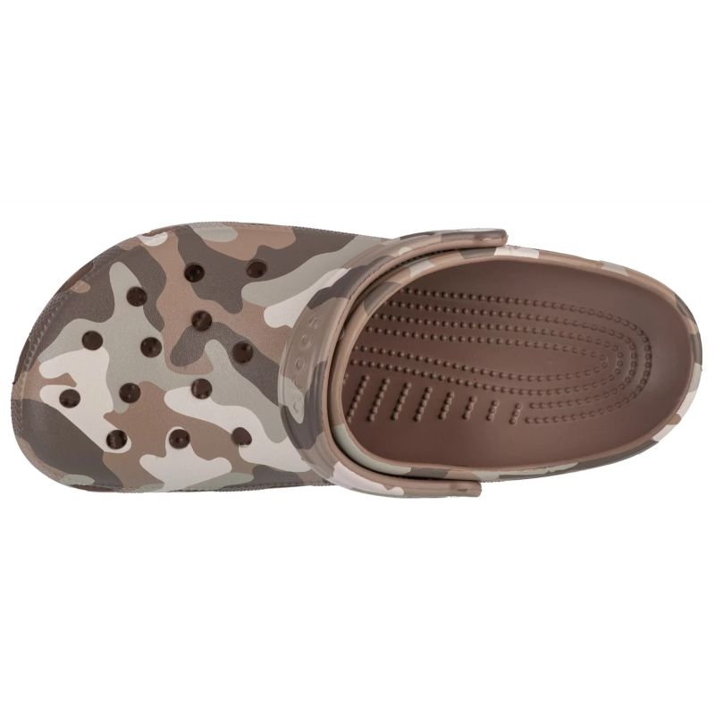 3. Crocs Classic Printed Camo Clog M 206454-2ZJ Flip-Flops