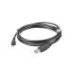 2. Lanberg CA-USBM-10CC-0018-BK Kabel (USB 2.0 M - Micro USB M; 1,8 m; schwarz)