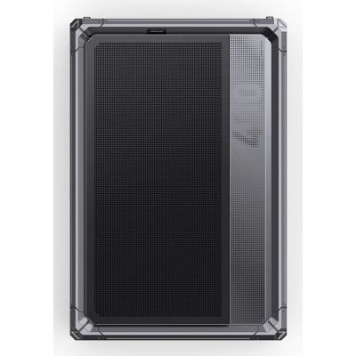 50. Jonsbo X400 PC-Gehäuse, Midi-Tower, ATX, gehärtetes Glas – grau