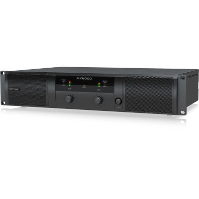 3. Behringer NX6000 2.0-Kanal-Audioverstärker für Zuhause, Schwarz