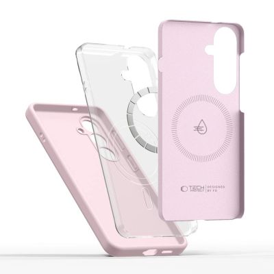 3. Tech-Protect Silikon-MagSafe-Hülle für Samsung Galaxy S26 – Pink