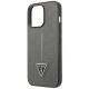 6. Guess GUHCP14XPSATLG iPhone 14 Pro Max 6,7 "Silber / Silber Hardcase SaffianoTriangle Logo