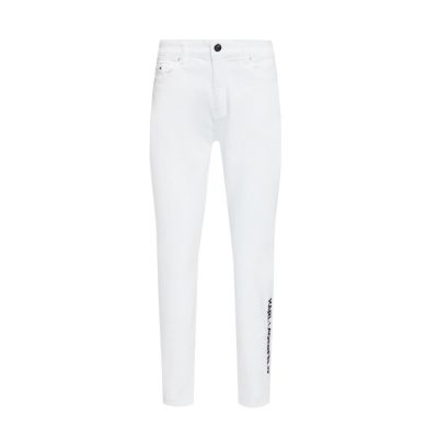 5. Karl Lagerfeld Weiße Gf-Jeanshose W 221W1101 Jeans