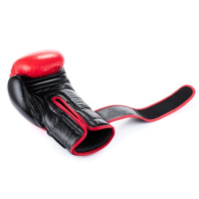 10. Warrior RED Boxhandschuhe aus echtem Leder