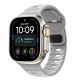 Tech-Protect Silikonarmband für Apple Watch 44 / 45 / 46 / 49 mm – Grau