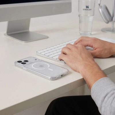 5. Tech-Protect Flexair Hybrid CC MagSafe Hülle für iPhone 17 Pro Max / 18 Pro Max – Transparent