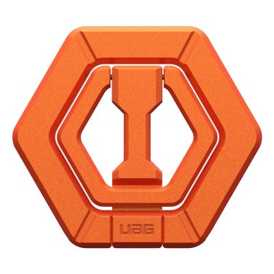 7. UAG Magnetischer Ringständer – magnetischer Ständer, der am Schutzgehäuse befestigt ist (orangefarben).