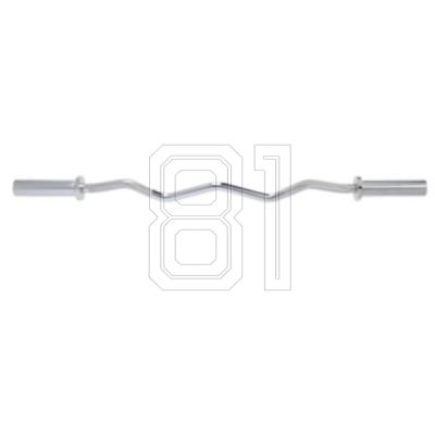 2. Olympiastange 120cm mit Klemmbacken schwarz GOL160 