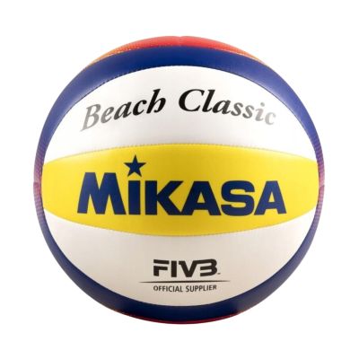 Mikasa Mini-Volleyball, Weiß, Gelb und Blau, BV1.550C
