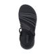 4. Skechers Damen GO WALK FLEX SANDALE EMMA 141473 BKGY