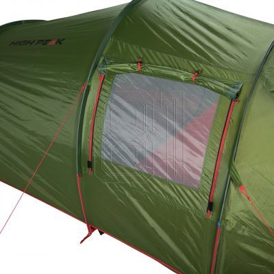 5. High Peak Falcon 4 LW Zelt Olivrot 10334