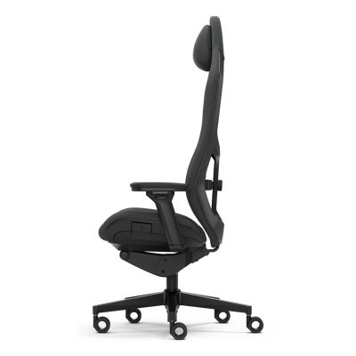 4. Fractal Design FD-CH-RE1F-01 Gaming-Stuhl, gepolsterter Sitz, Schwarz